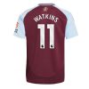 Aston Villa Ollie Watkins #11 Cheap Men's Home Football Shirt 2024-25 Short Sleeve