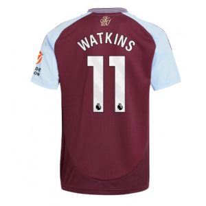 Aston Villa Ollie Watkins #11 Cheap Men's Home Football Shirt 2024-25 Short Sleeve