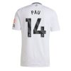 Aston Villa Pau Torres #14 Cheap Men's Away Football Shirt 2024-25 Short Sleeve