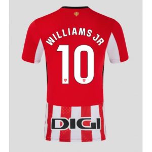 Athletic Bilbao Nico Williams #10 Home Football Club Jersey 2024-25
