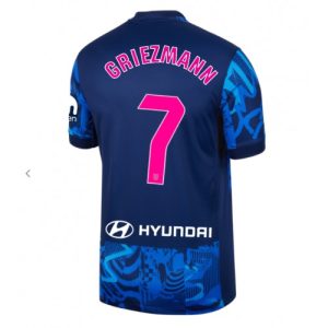 Atletico Madrid Antoine Griezmann #7 Cheap Third Jersey 2024-25 Short Sleeve