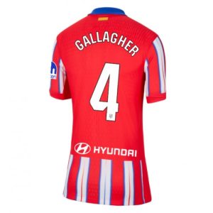 Atletico Madrid Conor Gallagher #4 Best Home Soccer Jersey Women 2024-25 Short Sleeve