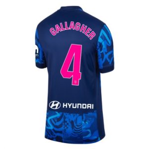 Atletico Madrid Conor Gallagher #4 Best Third Soccer Jersey Women 2024-25 Short Sleeve