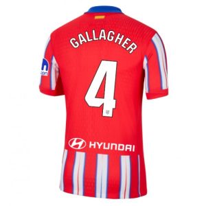 Atletico Madrid Conor Gallagher #4 Cheap Home Jersey 2024-25 Short Sleeve