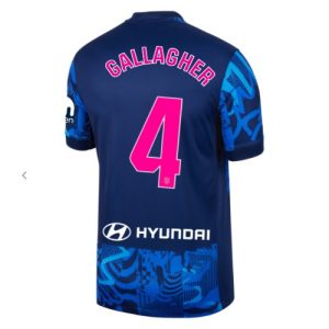 Atletico Madrid Conor Gallagher #4 Cheap Third Jersey 2024-25 Short Sleeve