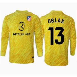 Atletico Madrid Jan Oblak #13 Goalkeeper Cheap Third Jersey 2024-25 Long Sleeve