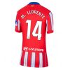 Atletico Madrid Marcos Llorente #14 Best Home Soccer Jersey Women 2024-25 Short Sleeve