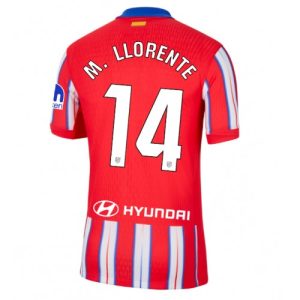 Atletico Madrid Marcos Llorente #14 Cheap Home Jersey 2024-25 Short Sleeve