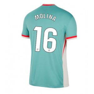 Atletico Madrid Nahuel Molina #16 Cheap Away Jersey 2024-25 Short Sleeve