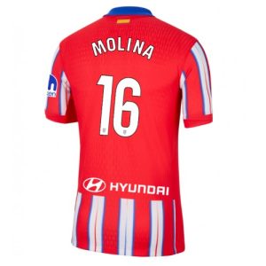 Atletico Madrid Nahuel Molina #16 Cheap Home Jersey 2024-25 Short Sleeve