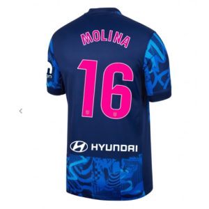Atletico Madrid Nahuel Molina #16 Cheap Third Jersey 2024-25 Short Sleeve