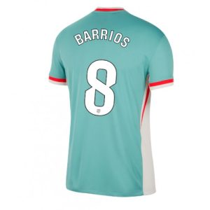 Atletico Madrid Pablo Barrios #8 Cheap Away Jersey 2024-25 Short Sleeve