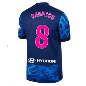 Atletico Madrid Pablo Barrios #8 Cheap Third Jersey 2024-25 Short Sleeve