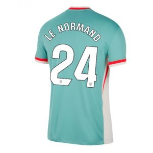 Atletico Madrid Robin Le Normand #24 Cheap Away Jersey 2024-25 Short Sleeve
