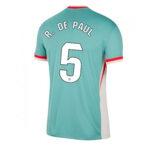 Atletico Madrid Rodrigo De Paul #5 Cheap Away Jersey 2024-25 Short Sleeve