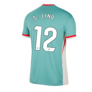Atletico Madrid Samuel Lino #12 Cheap Away Jersey 2024-25 Short Sleeve