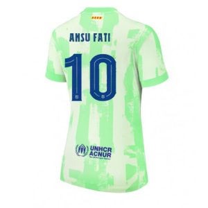 Barcelona Ansu Fati #10 New Third Soccer Shirt for Women 2024-25 Short Sleeve