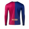 Barcelona Cheap Home Stadium Soccer Jerseys 2024-25 Long Sleeve
