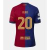 Barcelona Dani Olmo #20 Cheap Home Stadium Soccer Jerseys 2024-25 Short Sleeve