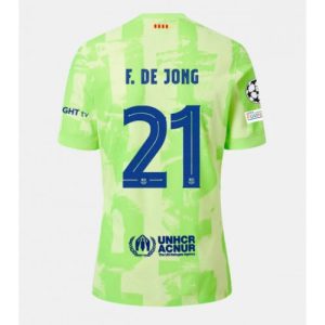 Barcelona Frenkie de Jong #21 Cheap Third Stadium Soccer Jerseys 2024-25 Short Sleeve