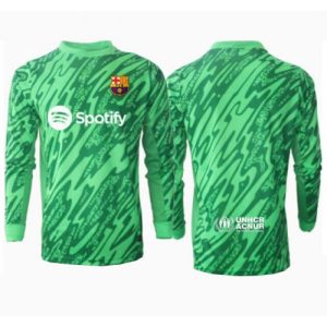 Barcelona Goalkeeper Cheap Away Stadium Soccer Jerseys 2024-25 Long Sleeve