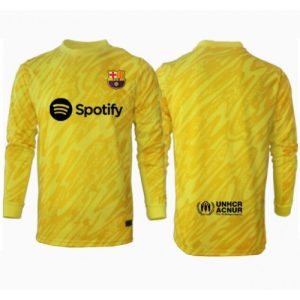 Barcelona Goalkeeper Cheap Home Stadium Soccer Jerseys 2024-25 Long Sleeve