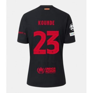 Barcelona Jules Kounde #23 Cheap Away Stadium Soccer Jerseys 2024-25 Short Sleeve