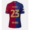 Barcelona Jules Kounde #23 Cheap Home Stadium Soccer Jerseys 2024-25 Short Sleeve