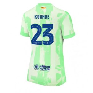 Barcelona Jules Kounde #23 New Third Soccer Shirt for Women 2024-25 Short Sleeve