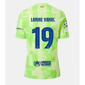 Barcelona Lamine Yamal #19 Cheap Third Stadium Soccer Jerseys 2024-25 Short Sleeve