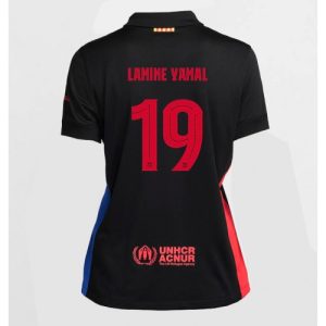 Cheap Barcelona Lamine Yamal #19 Away Jersey for Women 2024-25