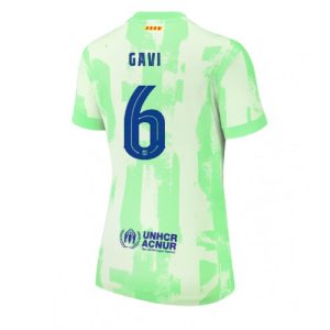 Barcelona Paez Gavi #6 New Third Soccer Shirt for Women 2024-25 Short Sleeve