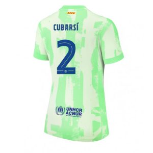 Barcelona Pau Cubarsi #2 New Third Soccer Shirt for Women 2024-25 Short Sleeve