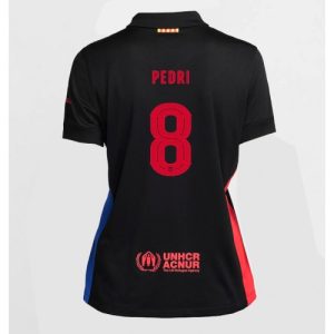 Cheap Barcelona Pedri Gonzalez #8 Away Jersey for Women 2024-25