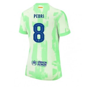 Barcelona Pedri Gonzalez #8 New Third Soccer Shirt for Women 2024-25 Short Sleeve