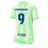 Barcelona Robert Lewandowski #9 New Third Soccer Shirt for Women 2024-25 Short Sleeve