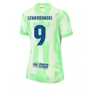 Barcelona Robert Lewandowski #9 New Third Soccer Shirt for Women 2024-25 Short Sleeve