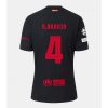 Barcelona Ronald Araujo #4 Cheap Away Stadium Soccer Jerseys 2024-25 Short Sleeve