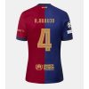 Barcelona Ronald Araujo #4 Cheap Home Stadium Soccer Jerseys 2024-25 Short Sleeve