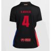 Barcelona Ronald Araujo #4 New Away Soccer Shirt for Women 2024-25 Short Sleeve