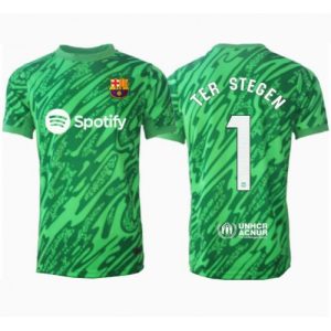 Barcelona Ter Stegen #1 Goalkeeper Cheap Away Stadium Soccer Jerseys 2024-25 Short Sleeve
