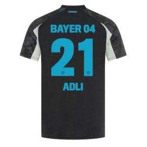 Bayer Leverkusen Amine Adli #21 Cheap Men's Third Football Shirt 2024-25 Short Sleeve