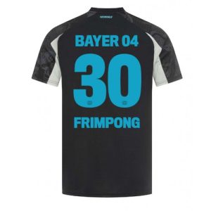 Bayer Leverkusen Jeremie Frimpong #30 Cheap Men's Third Football Shirt 2024-25 Short Sleeve