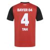 Bayer Leverkusen Jonathan Tah #4 Cheap Men's Home Football Shirt 2024-25 Short Sleeve