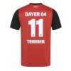 Bayer Leverkusen Martin Terrier #11 Cheap Men's Home Football Shirt 2024-25 Short Sleeve