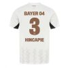 Bayer Leverkusen Piero Hincapie #3 Cheap Men's Away Football Shirt 2024-25 Short Sleeve