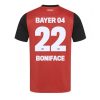 Bayer Leverkusen Victor Boniface #22 Cheap Men's Home Football Shirt 2024-25 Short Sleeve