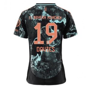 Bayern Munich Alphonso Davies #19 Best Away Football Club Jersey Women 2024-25
