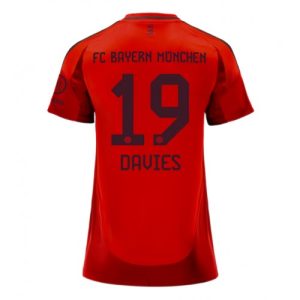 Bayern Munich Alphonso Davies #19 Best Home Football Club Jersey Women 2024-25
