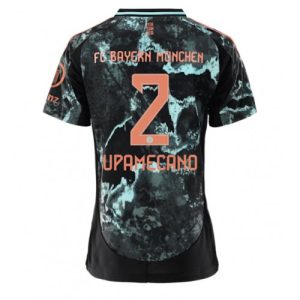 Bayern Munich Dayot Upamecano #2 Best Away Football Club Jersey Women 2024-25